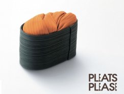 Pleats Please(三宅褶皱)广告欣赏：寿司